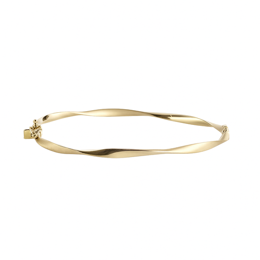 Brazalete en oro amarillo de 10K
